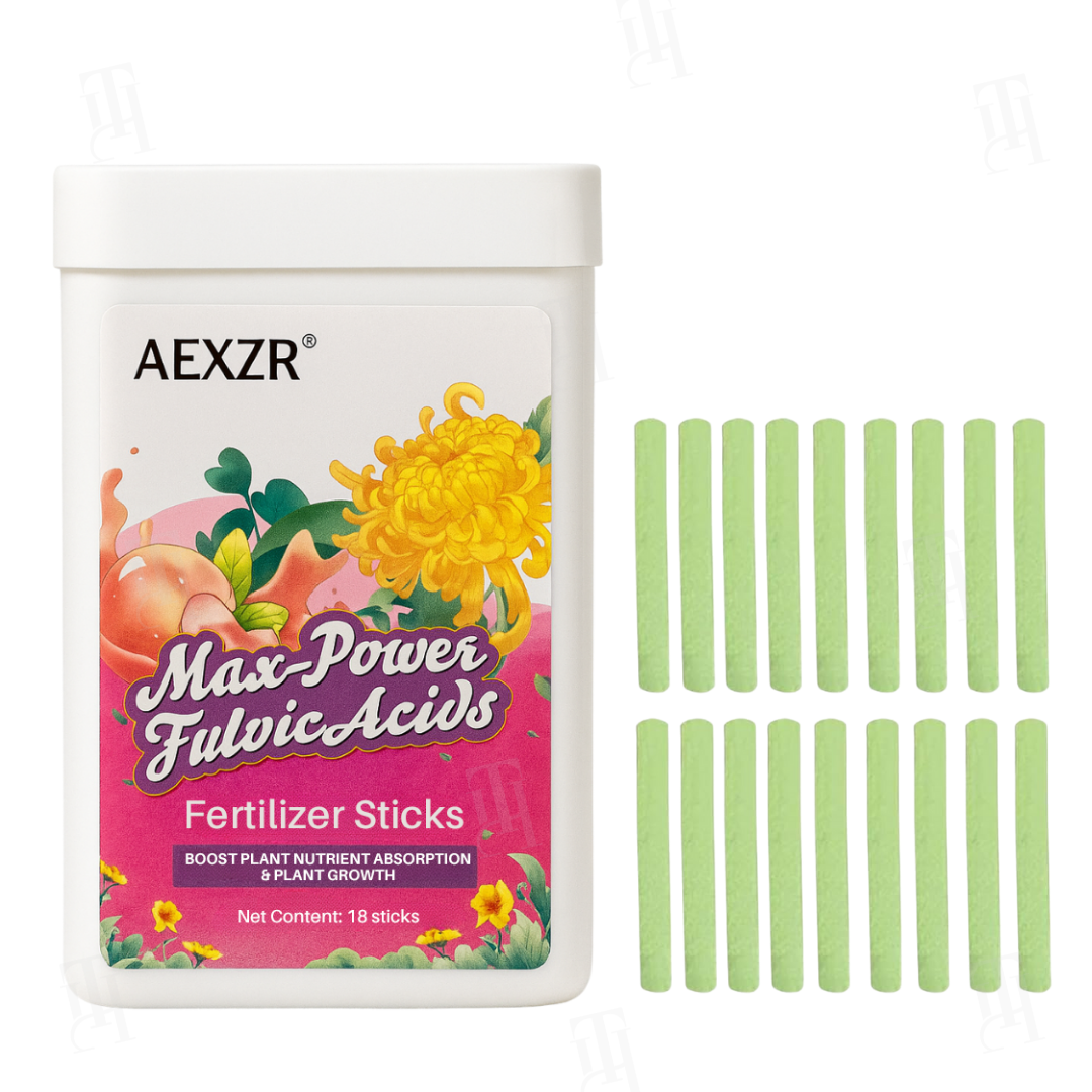 🌟 Official Store | AEXZR® Max-Power Fulvic Acids Fertilizer Sticks