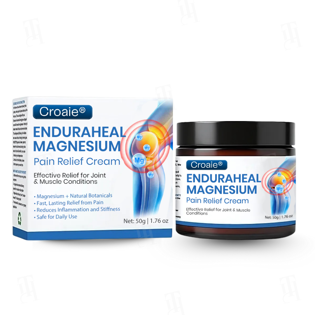 š„The FDA-Approved Solutionš Official Store | CroaieĀ® EnduraHeal Magnesium Pain Relief Cream