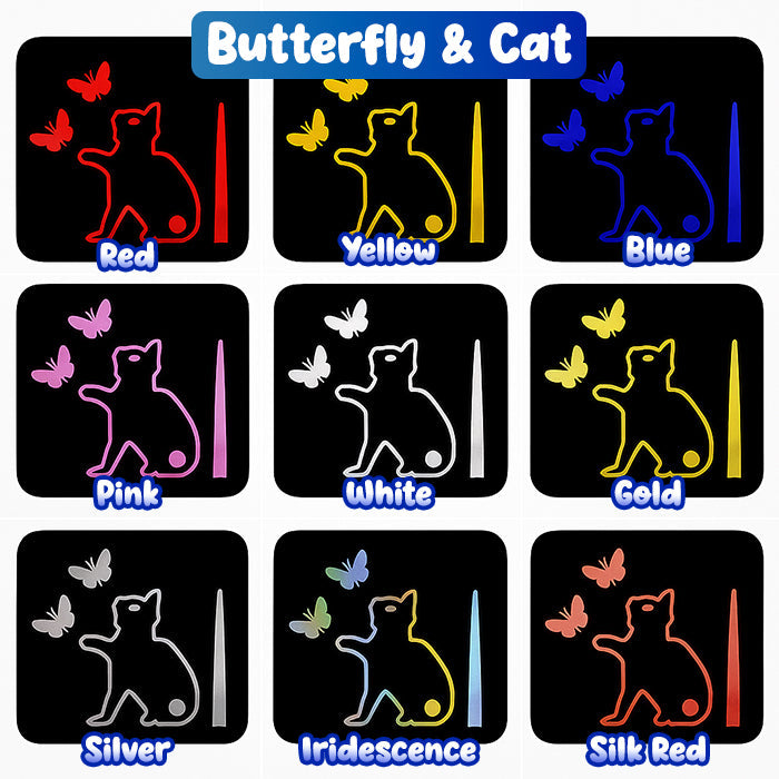 🌟 Official Store |AEXZR® Car Rear Wiper Charming Tail-Wagging Sticker