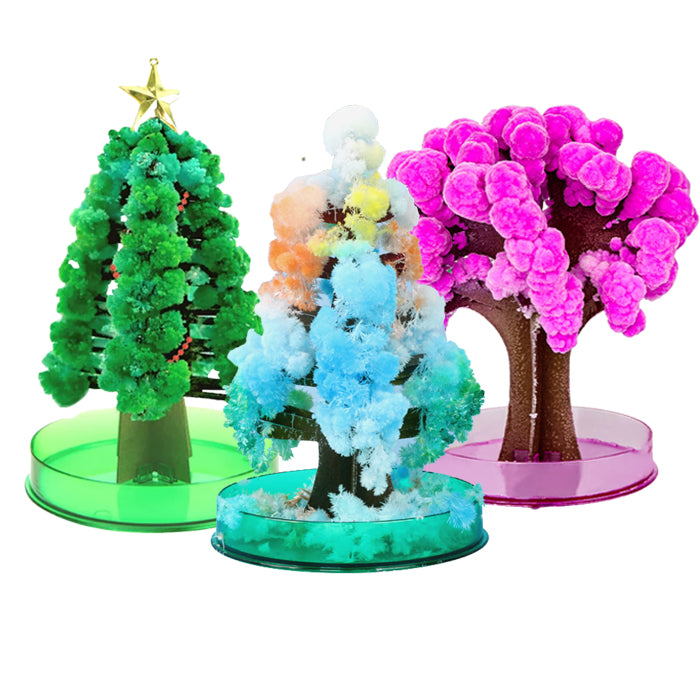 🎄AEXZR® Magic Growing Christmas Tree | ⏱️24-Hour Blooming Crystal Paper Tree | 🛡️Absolutely Safe