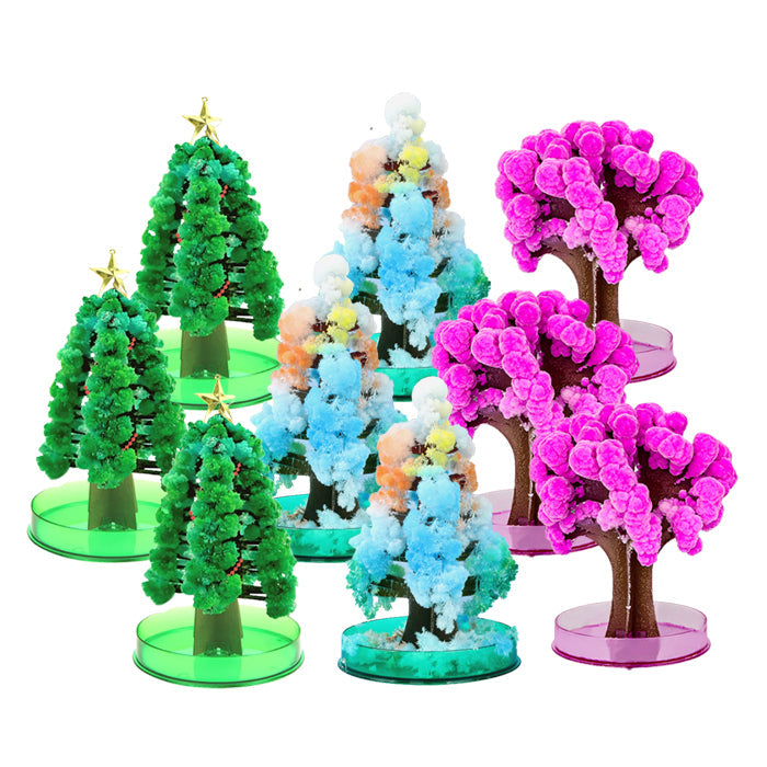 🎄AEXZR® Magic Growing Christmas Tree | ⏱️24-Hour Blooming Crystal Paper Tree | 🛡️Absolutely Safe