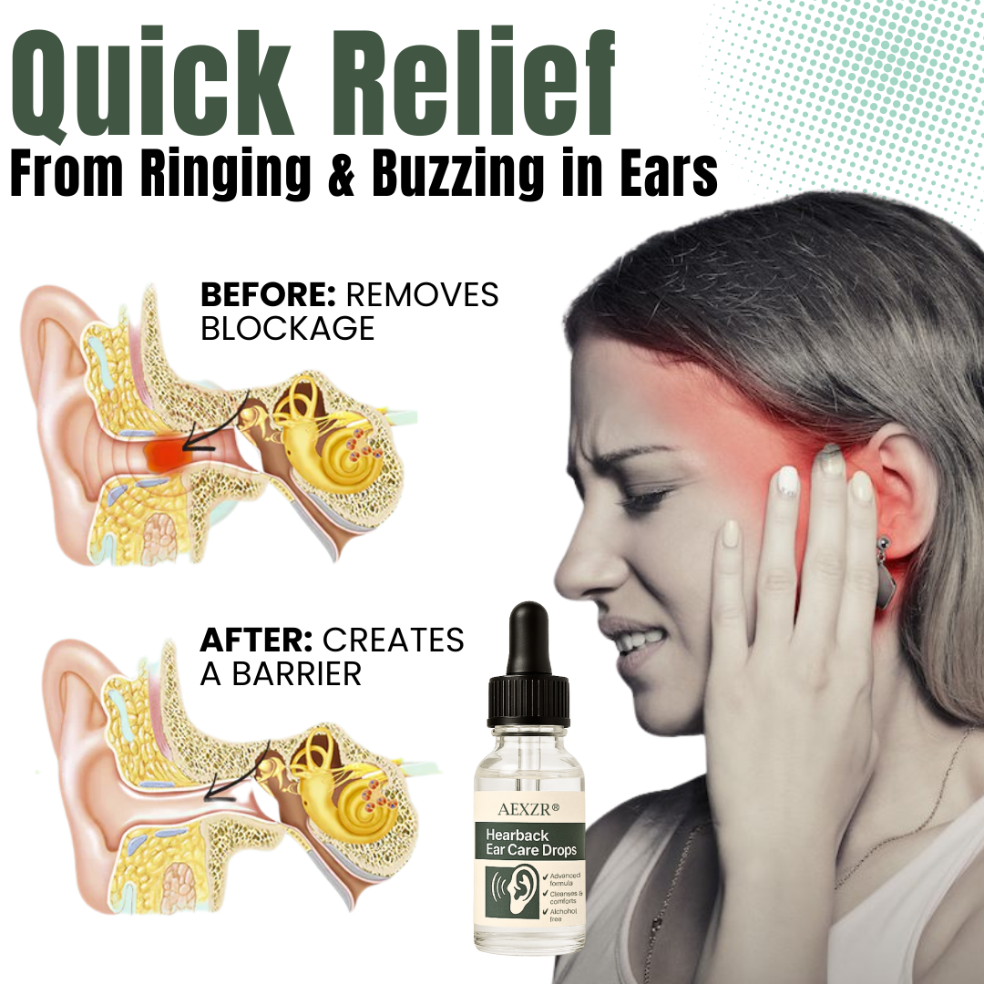 🌟 Official Store | AEXZR® Hearback Ear Care Drops