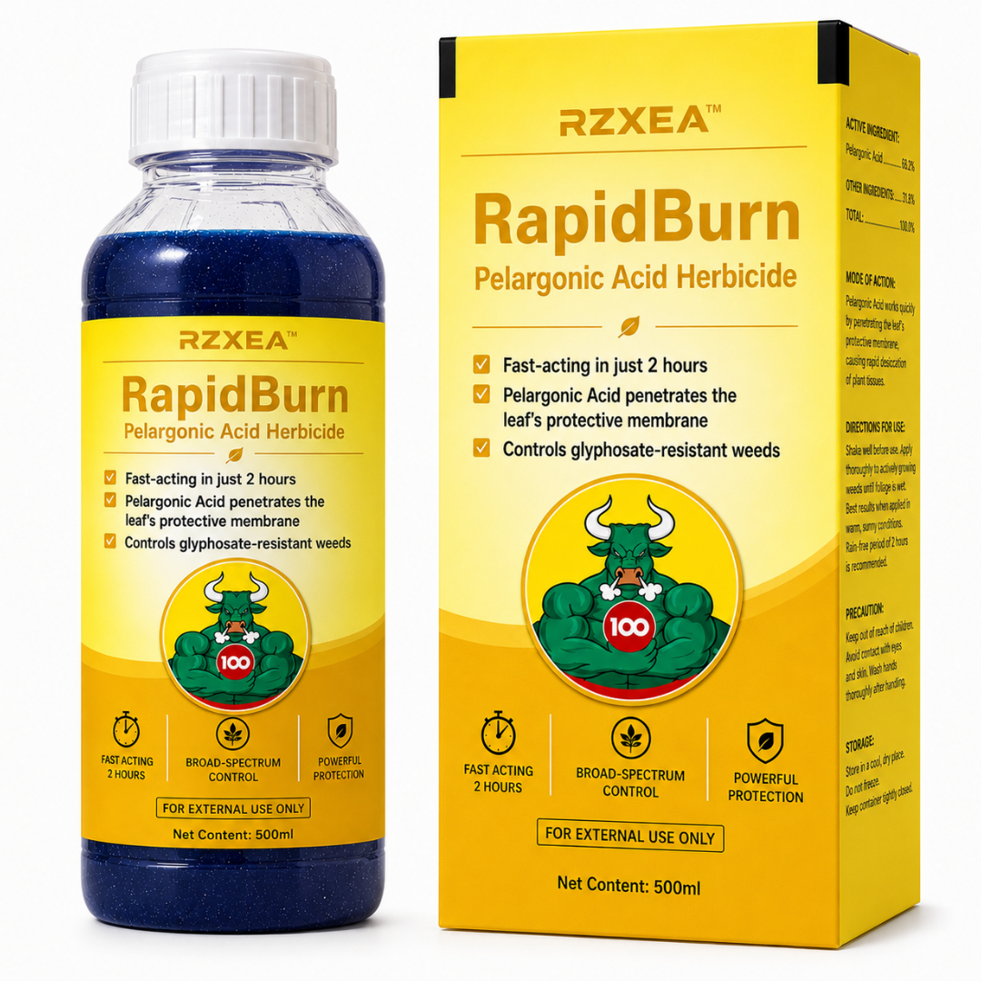 🌟 Official Store | RZXEA™ RapidBurn Pelargonic Acid Herbicide