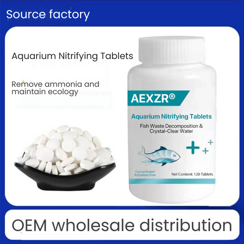 AEXZR® Aquarium Nitrifying Tablets – Fish Waste Decomposition & Crystal-Clear Water