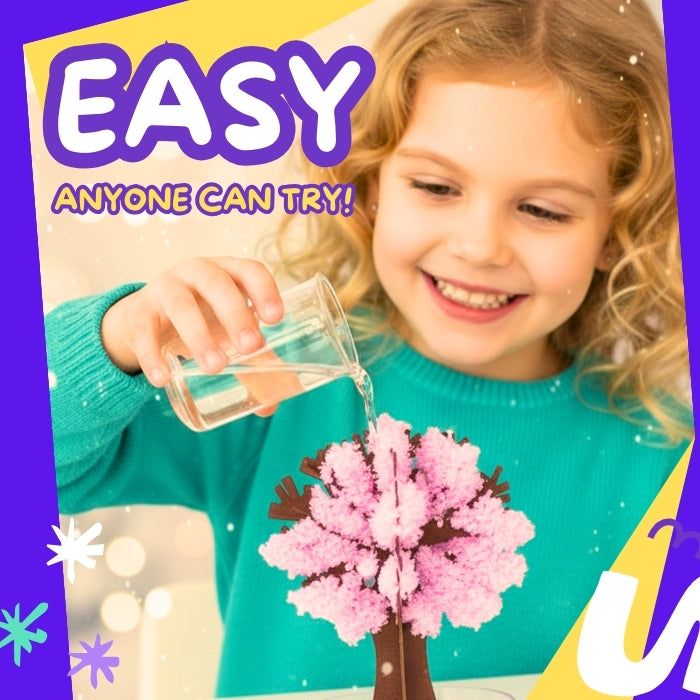 🎄AEXZR® Magic Growing Christmas Tree | ⏱️24-Hour Blooming Crystal Paper Tree | 🛡️Absolutely Safe