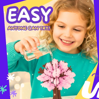 🎄AEXZR® Magic Growing Christmas Tree | ⏱️24-Hour Blooming Crystal Paper Tree | 🛡️Absolutely Safe