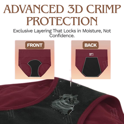 Sfrcord® 8oz Absorbency Medical Underwear 🛡️ 100% Leak-Proof & Odor-Free | Silver Ion Tech