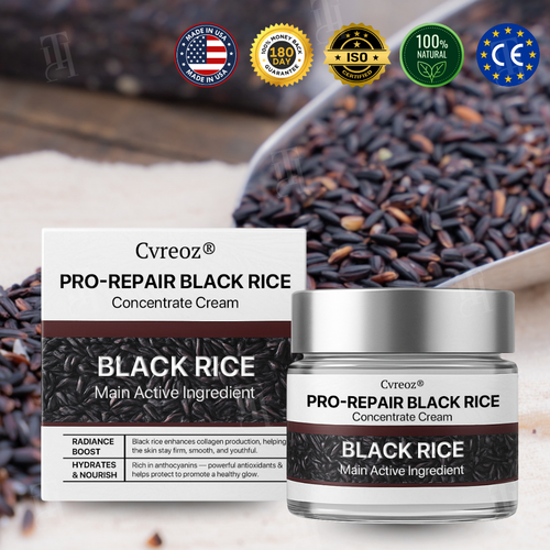 🌟 Official Store | Cvreoz® Pro-Repair Black Rice Concentrate Cream🧑‍⚕️MRHA Certified