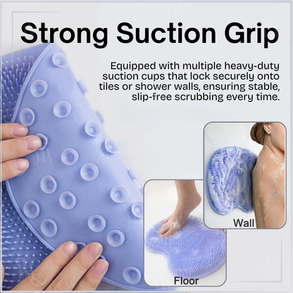 AEXZR® Shower Dual-Use Scrub & Massage Pad