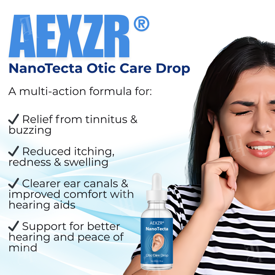 🌟 Official Store | AEXZR® NanoTecta Otic Care Drop – Bikenda
