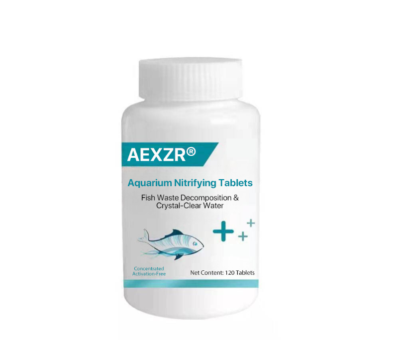 AEXZR® Aquarium Nitrifying Tablets – Fish Waste Decomposition & Crystal-Clear Water