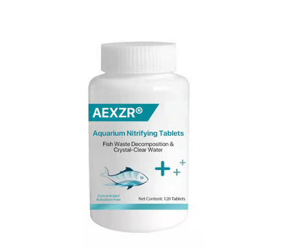 AEXZR® Aquarium Nitrifying Tablets – Fish Waste Decomposition & Crystal-Clear Water