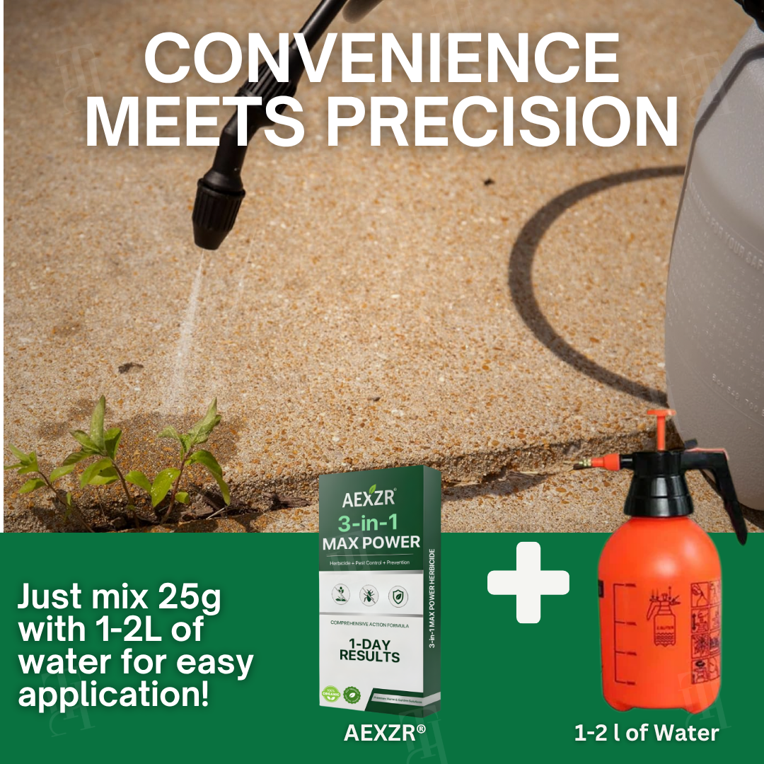 🌟 Official Store |AEXZR® 3 in 1 Max Power Herbicide