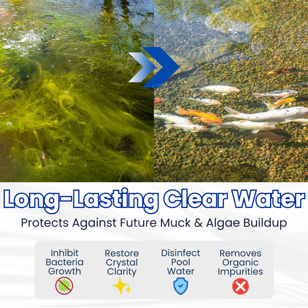 AEXZR® Aqua-Guardian Pro 🧬 Clears Green Water in 24h | 100% Fish Safe (Bio-Formula)