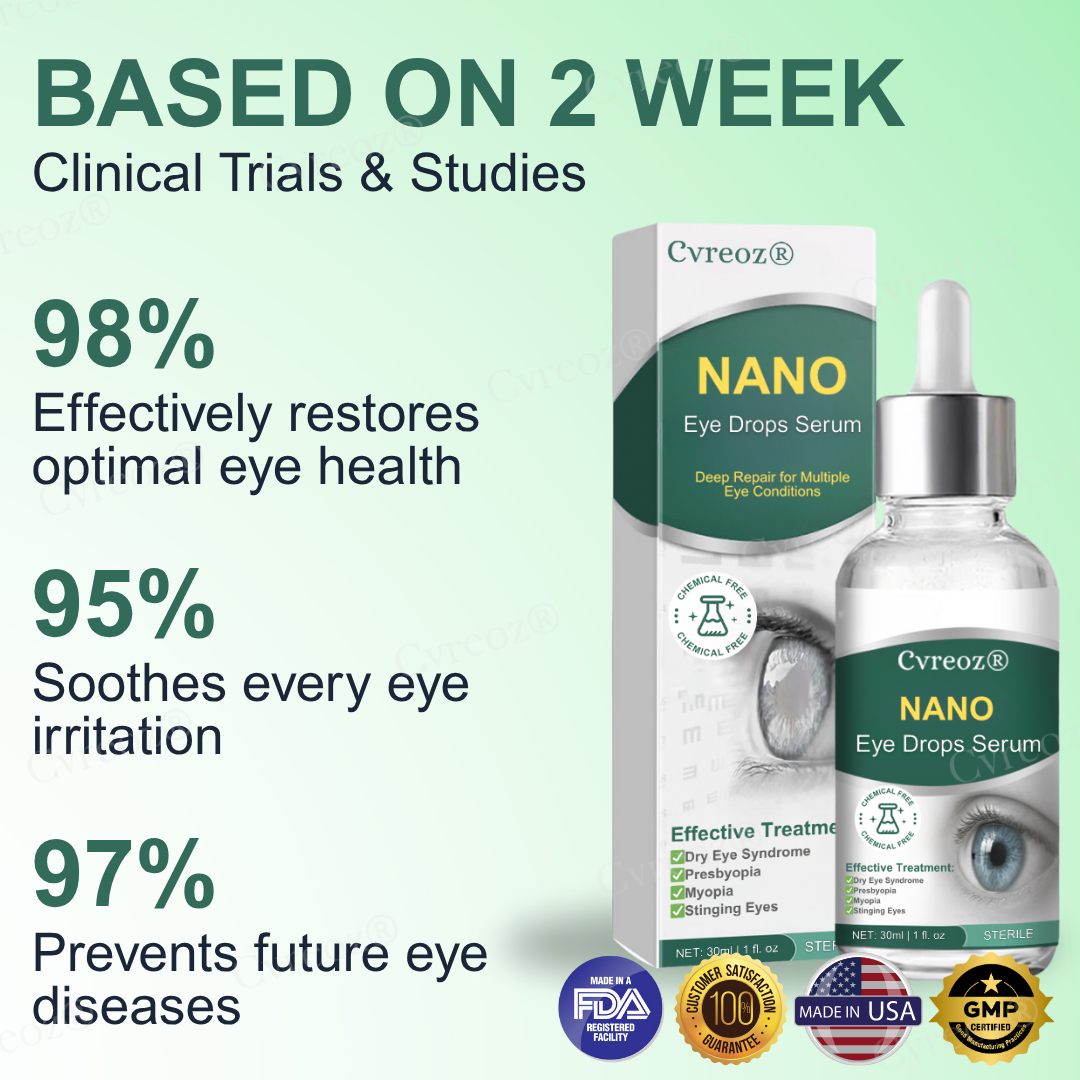 🌟 Official Store | Cvreoz® Nano Eye Drops Serum