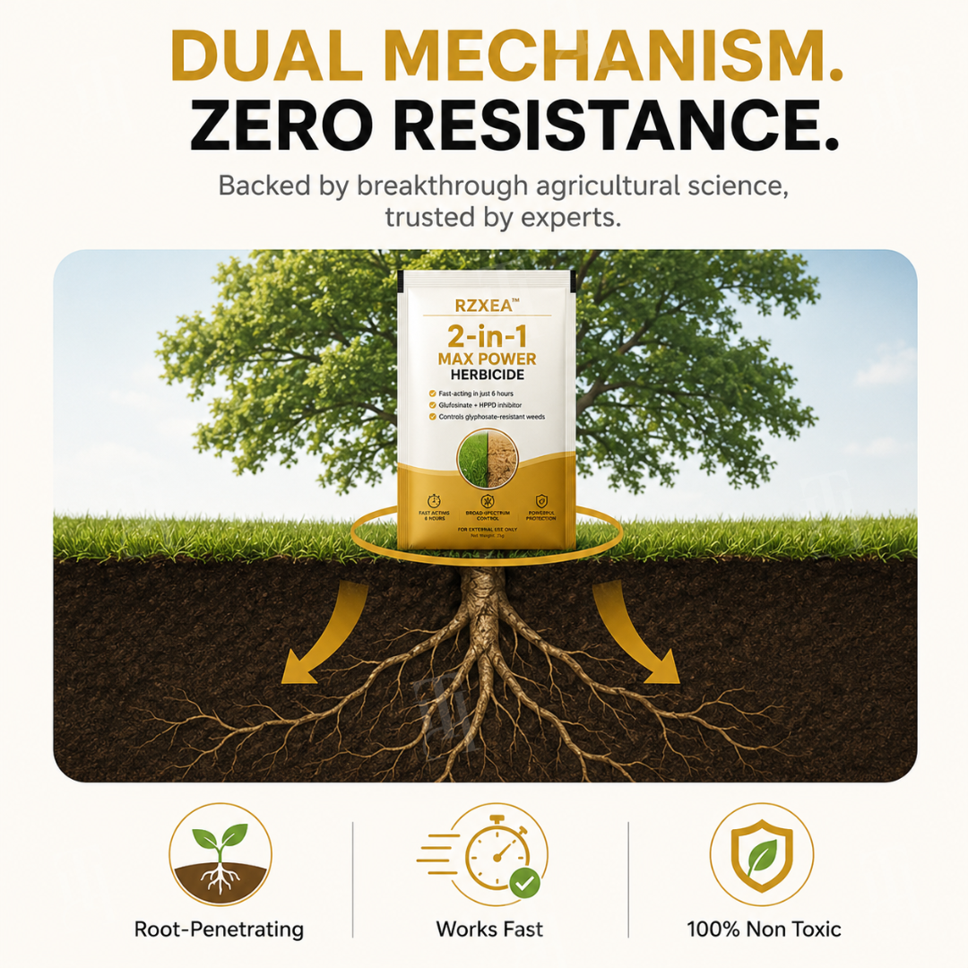 🌟 Official Store | RZXEA™ 2-in-1 Max Power Herbicide