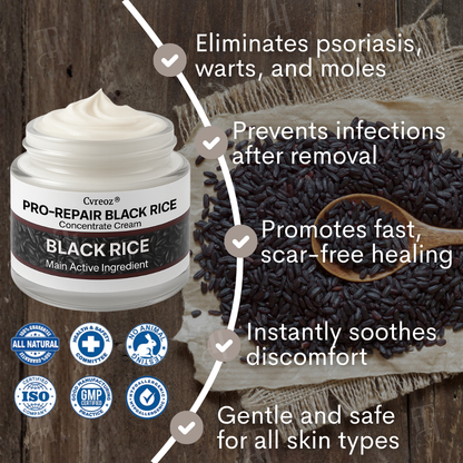 🌟 Official Store | Cvreoz® Pro-Repair Black Rice Concentrate Cream🧑‍⚕️MRHA Certified