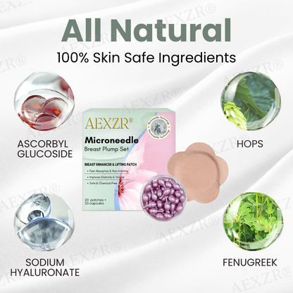 🔥The FDA-Approved Solution🌟 Official Store | AEXZR® Microneedle Breast Plump Set