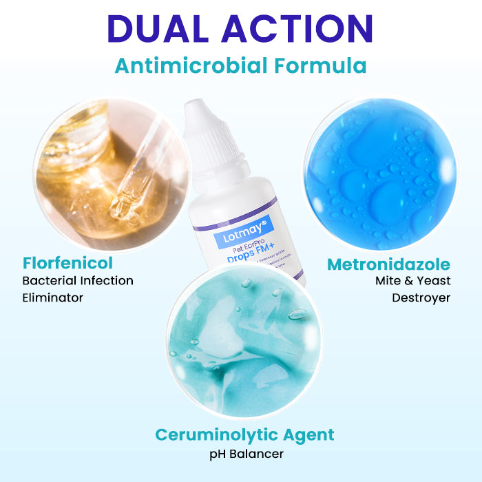 🌟 Official Store | Lotmay® Pet EarPro Drops FM+