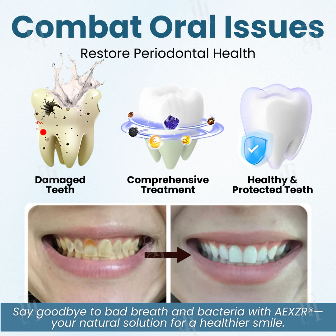 🔥The FDA-Approved Solution🌟 Official Store | AEXZR® Makesmile Bee Venom Oral Treatment Powder