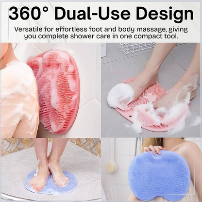 AEXZR® Shower Dual-Use Scrub & Massage Pad