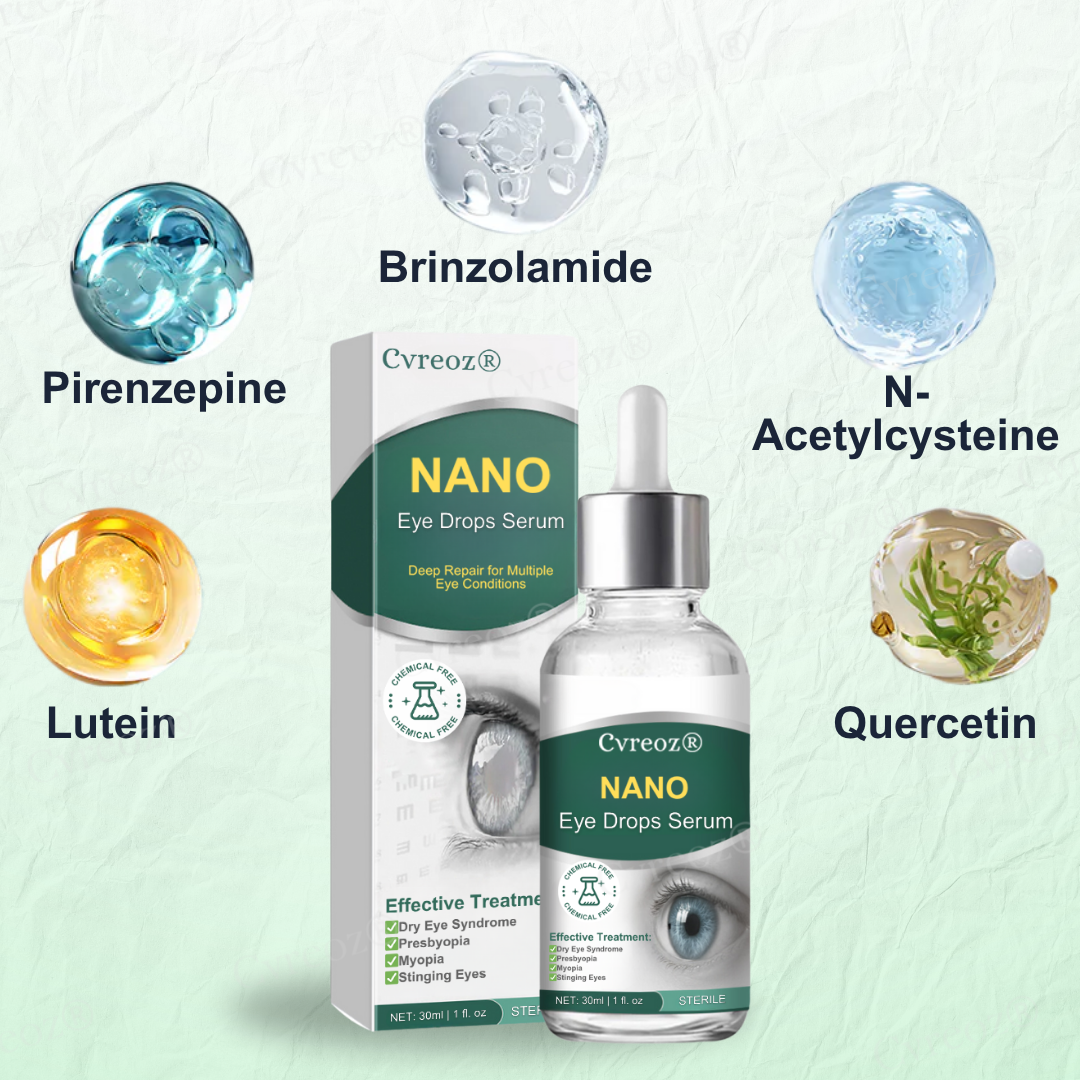 🌟 Official Store | Cvreoz® Nano Eye Drops Serum