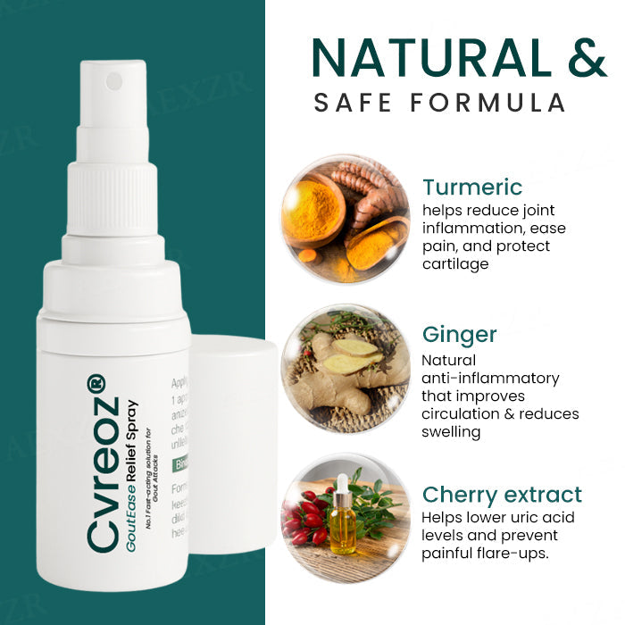 🔥The FDA-Approved Solution🌟 Official Store | Cvreoz® GoutEase Relief Spray