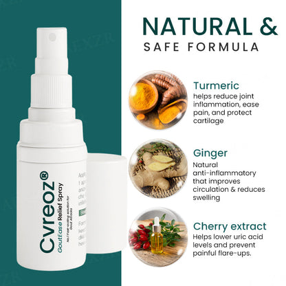 🔥The FDA-Approved Solution🌟 Official Store | Cvreoz® GoutEase Relief Spray