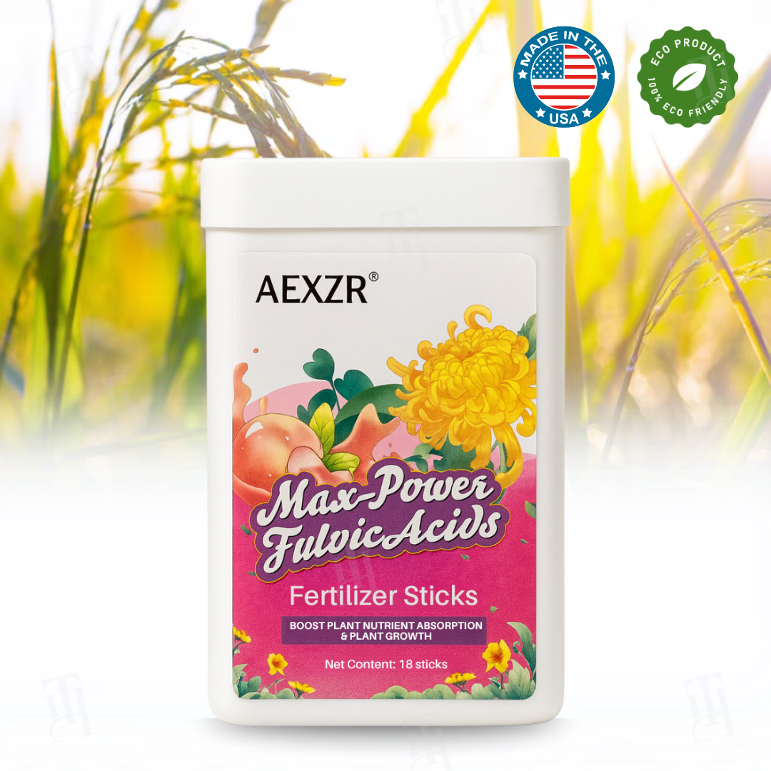 🌟 Official Store | AEXZR® Max-Power Fulvic Acids Fertilizer Sticks