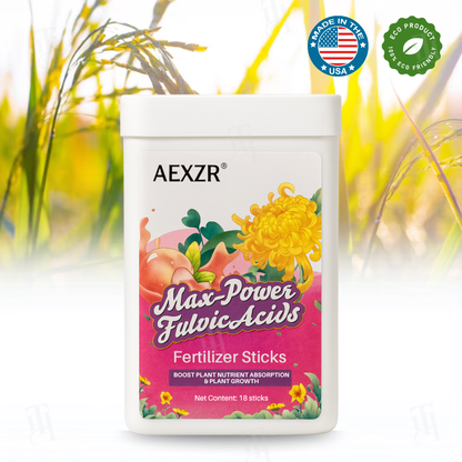 🌟 Official Store | AEXZR® Max-Power Fulvic Acids Fertilizer Sticks