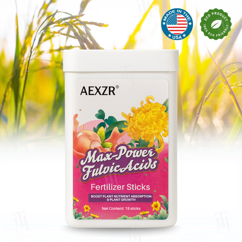 🌟 Official Store | AEXZR® Max-Power Fulvic Acids Fertilizer Sticks