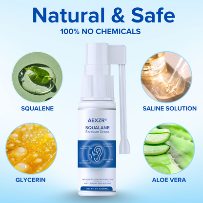 AEXZR® Squalane Earclean Drops