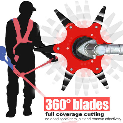 AEXZR® 6 Steel Razors Trimmer Head