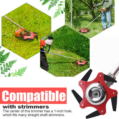 AEXZR® 6 Steel Razors Trimmer Head