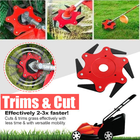 AEXZR® 6 Steel Razors Trimmer Head